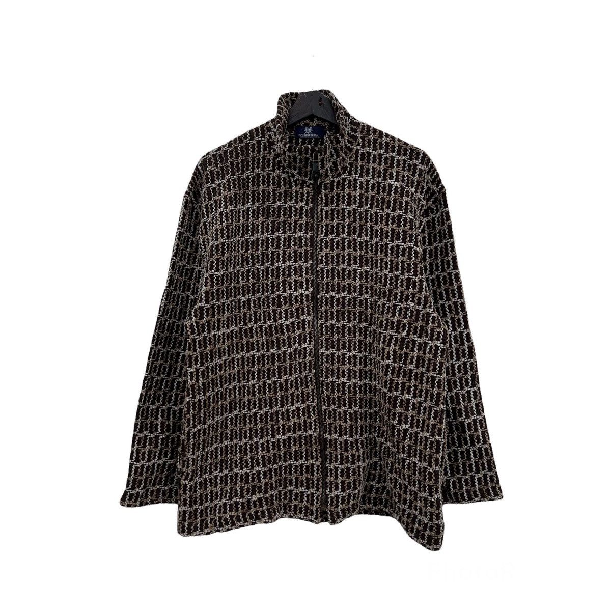 VINTAGE IVY-BROTHERS JAPAN TWEED ZIPPER JACKET