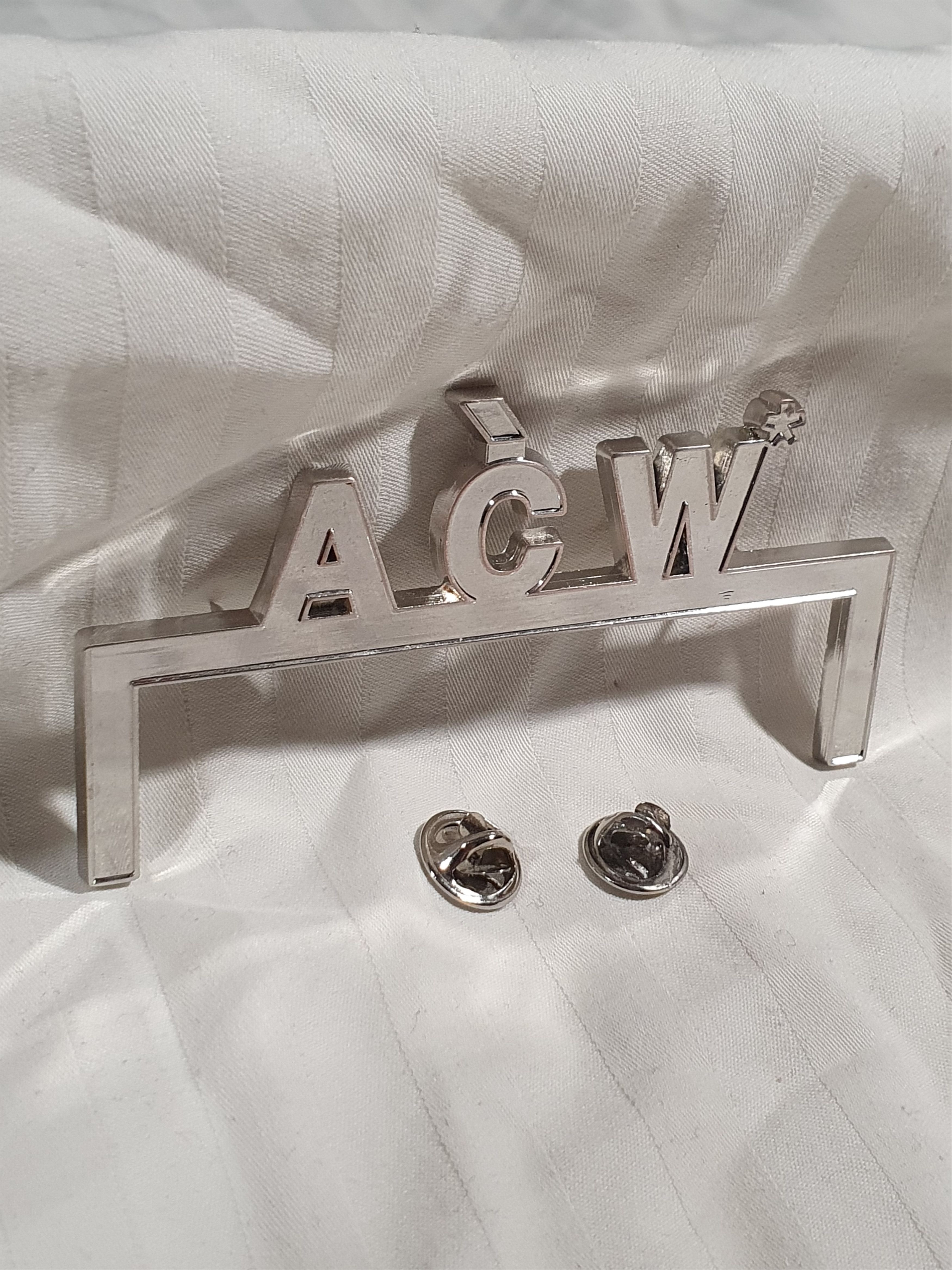 Designer A COLD WALL PIN Brooch Grailed