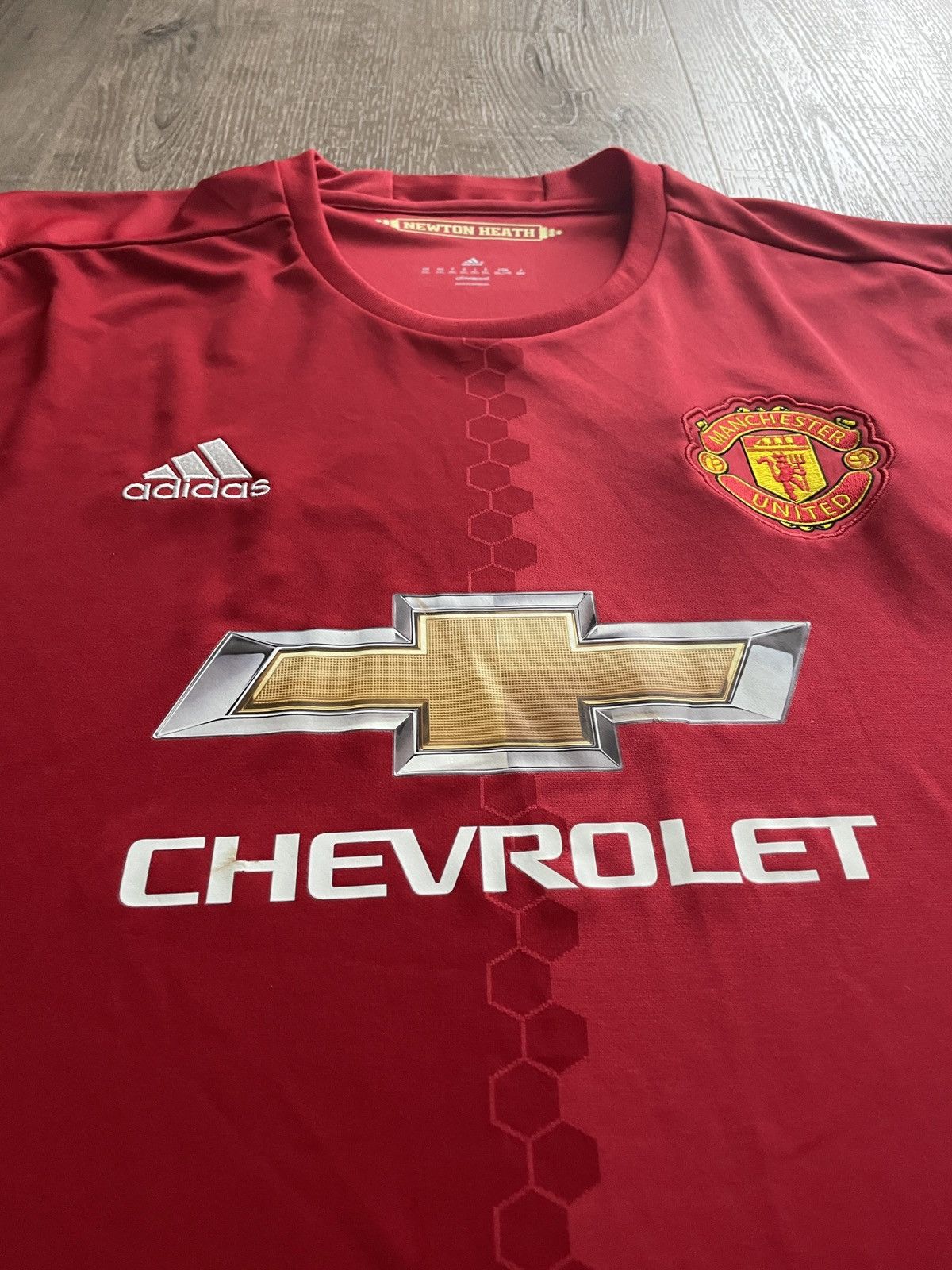 Adidas Manchester United 2016 Home Jersey Size US XXL / EU 58 / 5 - 3 Thumbnail