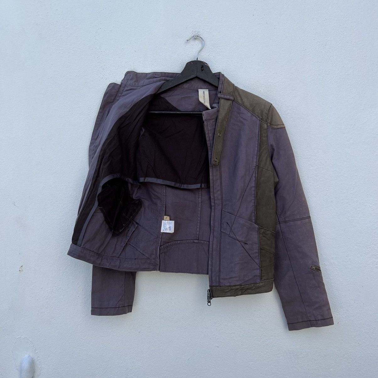 Japanese Brand RARE PARACHUTE BIKER ZIPPER JACKET JNBY SINCE 1994 Size US M / EU 48-50 / 2 - 12 Thumbnail
