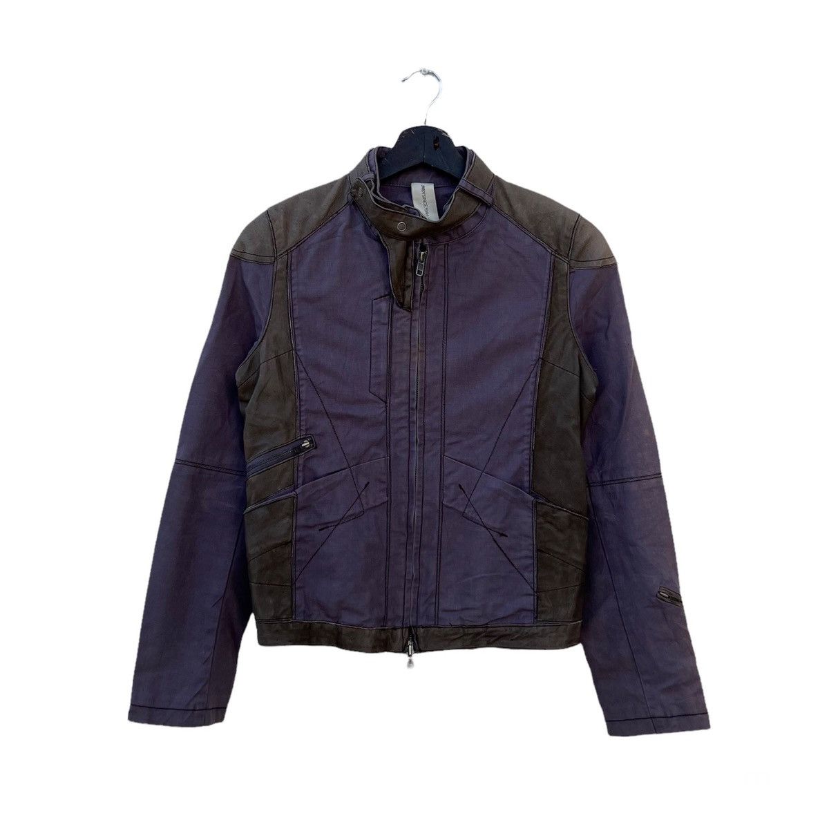 Japanese Brand RARE PARACHUTE BIKER ZIPPER JACKET JNBY SINCE 1994 Size US M / EU 48-50 / 2 - 1 Thumbnail