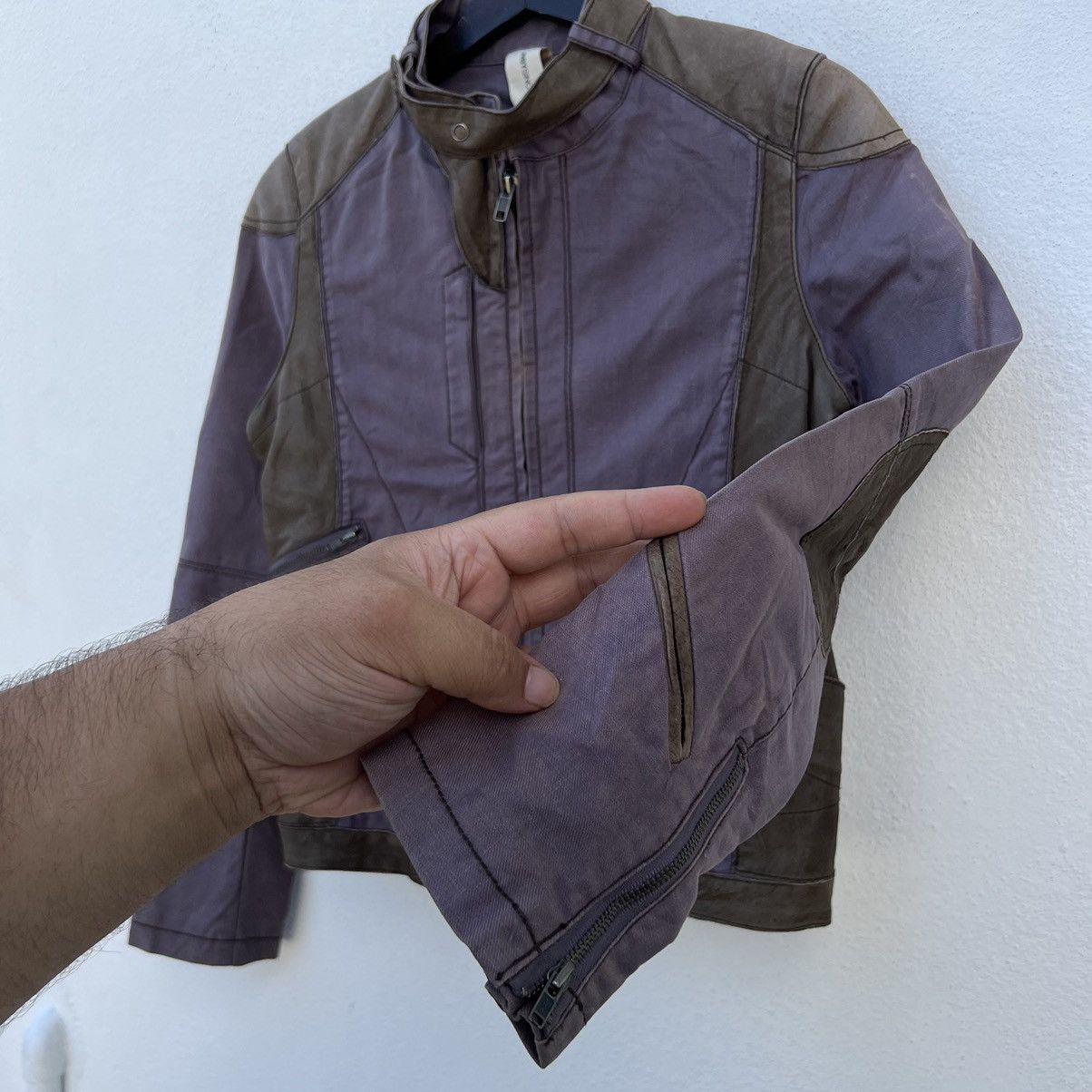 Japanese Brand RARE PARACHUTE BIKER ZIPPER JACKET JNBY SINCE 1994 Size US M / EU 48-50 / 2 - 6 Thumbnail
