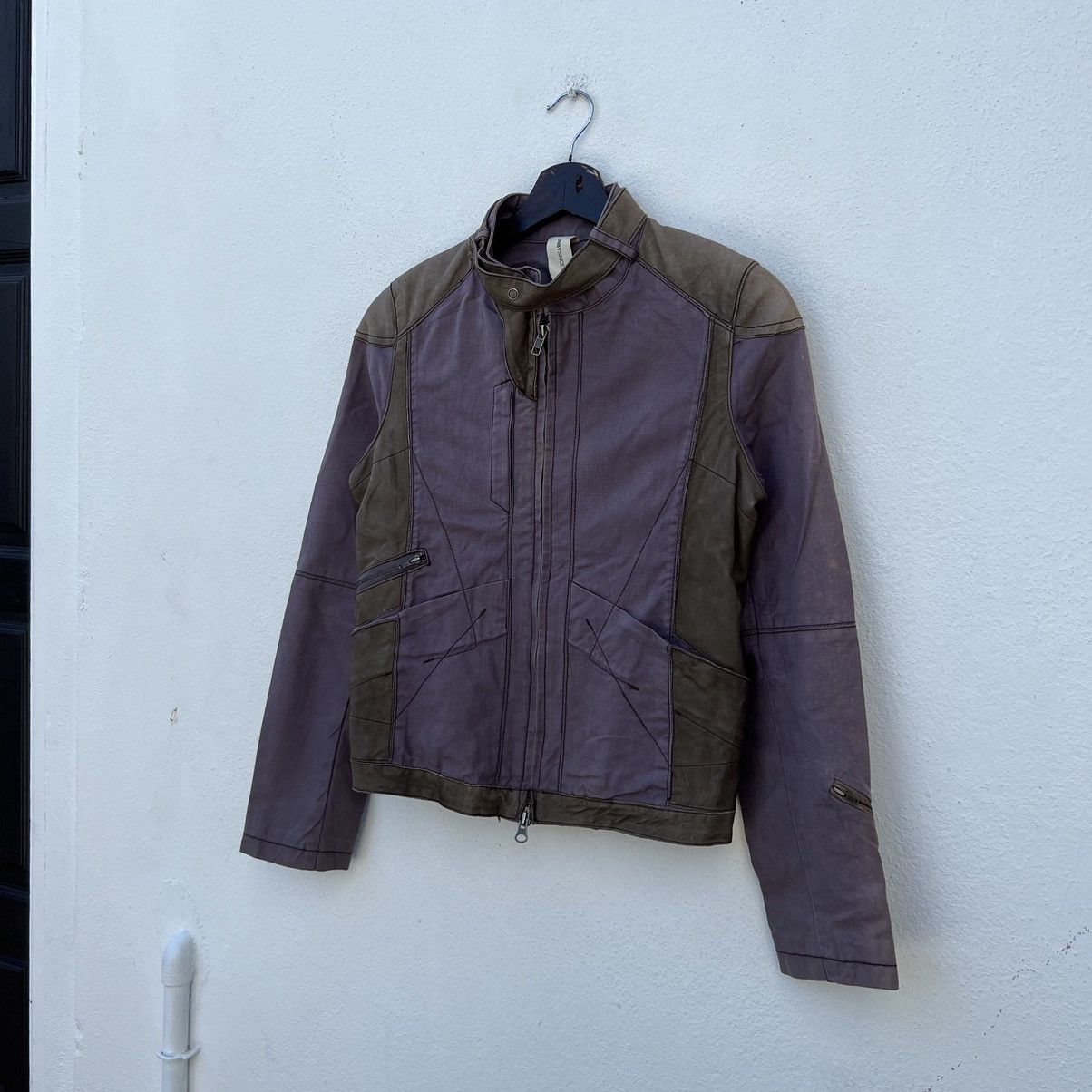 Japanese Brand RARE PARACHUTE BIKER ZIPPER JACKET JNBY SINCE 1994 Size US M / EU 48-50 / 2 - 2 Thumbnail