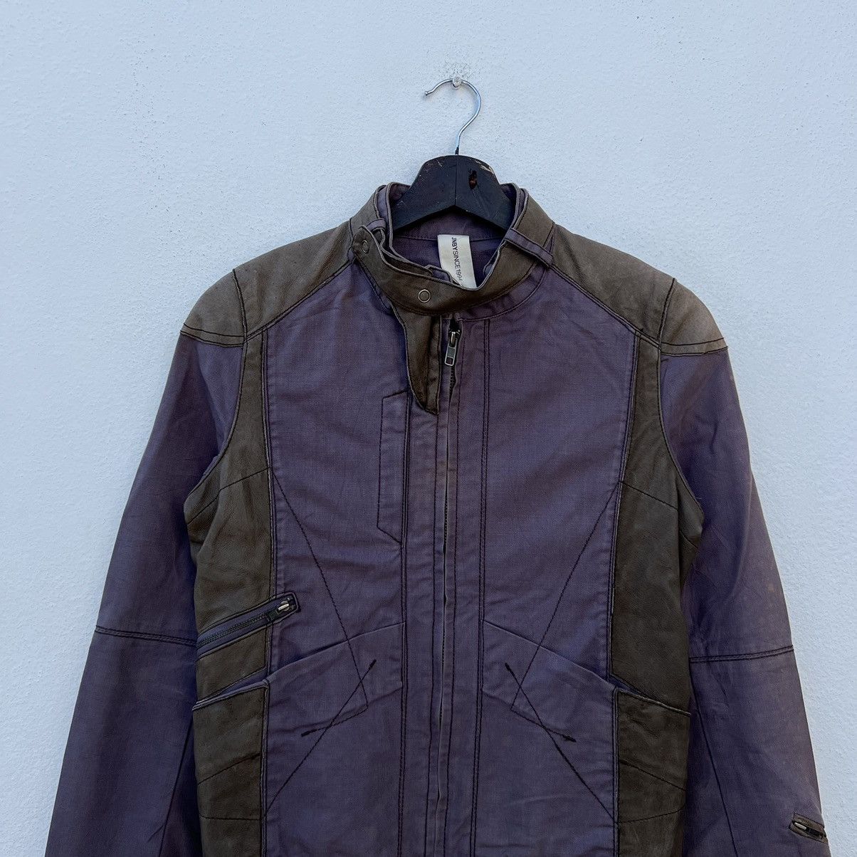 Japanese Brand RARE PARACHUTE BIKER ZIPPER JACKET JNBY SINCE 1994 Size US M / EU 48-50 / 2 - 3 Thumbnail
