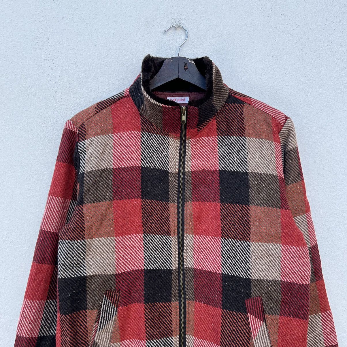 Japanese Brand VINTAGE HALF POINT JAPAN JACKET TARTAN DESIGN STREET FASHION Size US M / EU 48-50 / 2 - 3 Thumbnail