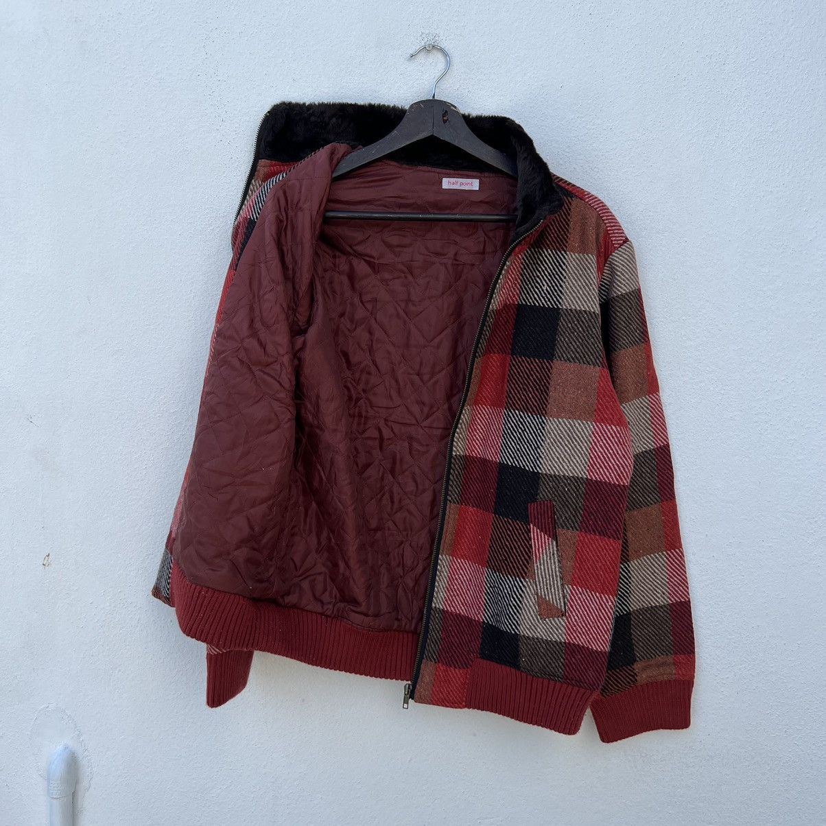 Japanese Brand VINTAGE HALF POINT JAPAN JACKET TARTAN DESIGN STREET FASHION Size US M / EU 48-50 / 2 - 7 Thumbnail