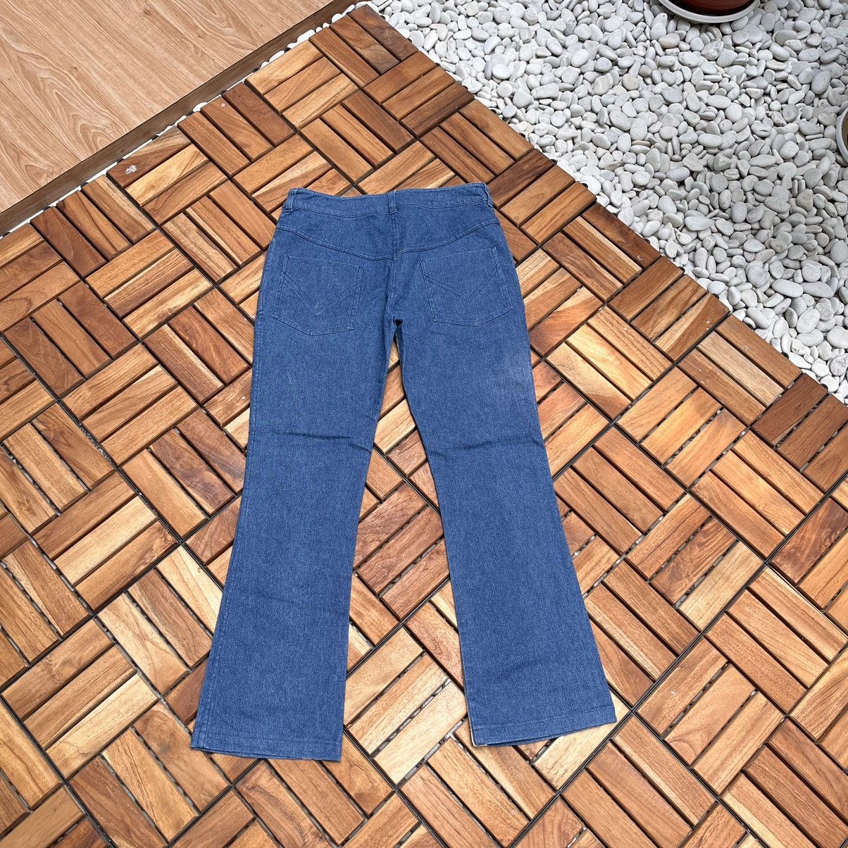 Christian Dior Monsieur Christian Dior Stretch denim with inner leg racing stripe Size 27" / US 4 / IT 40 - 2 Thumbnail