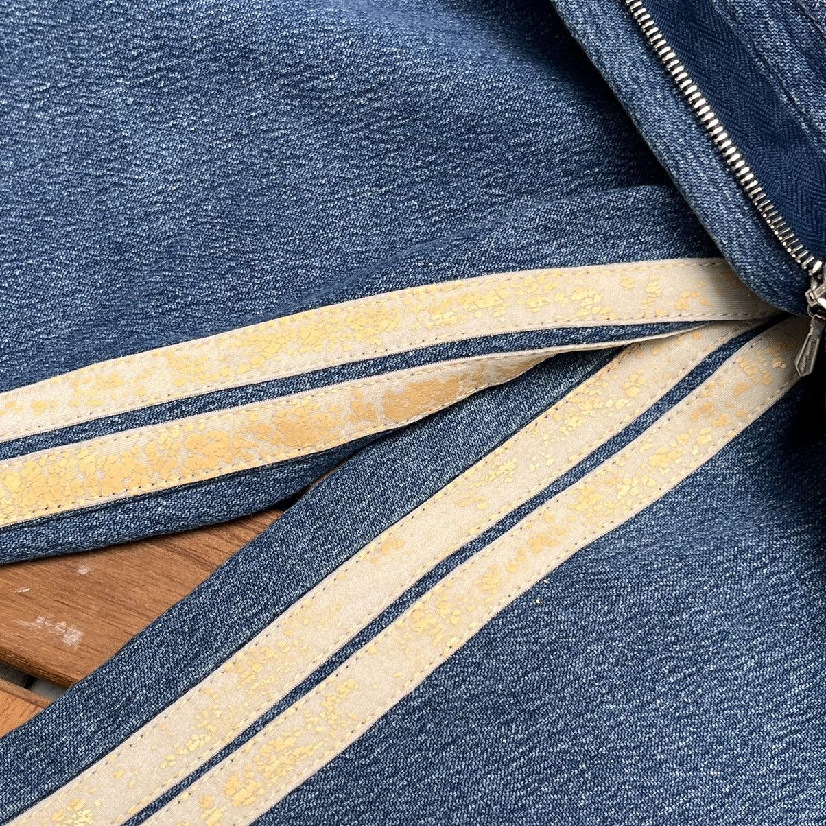 Christian Dior Monsieur Christian Dior Stretch denim with inner leg racing stripe Size 27" / US 4 / IT 40 - 12 Thumbnail