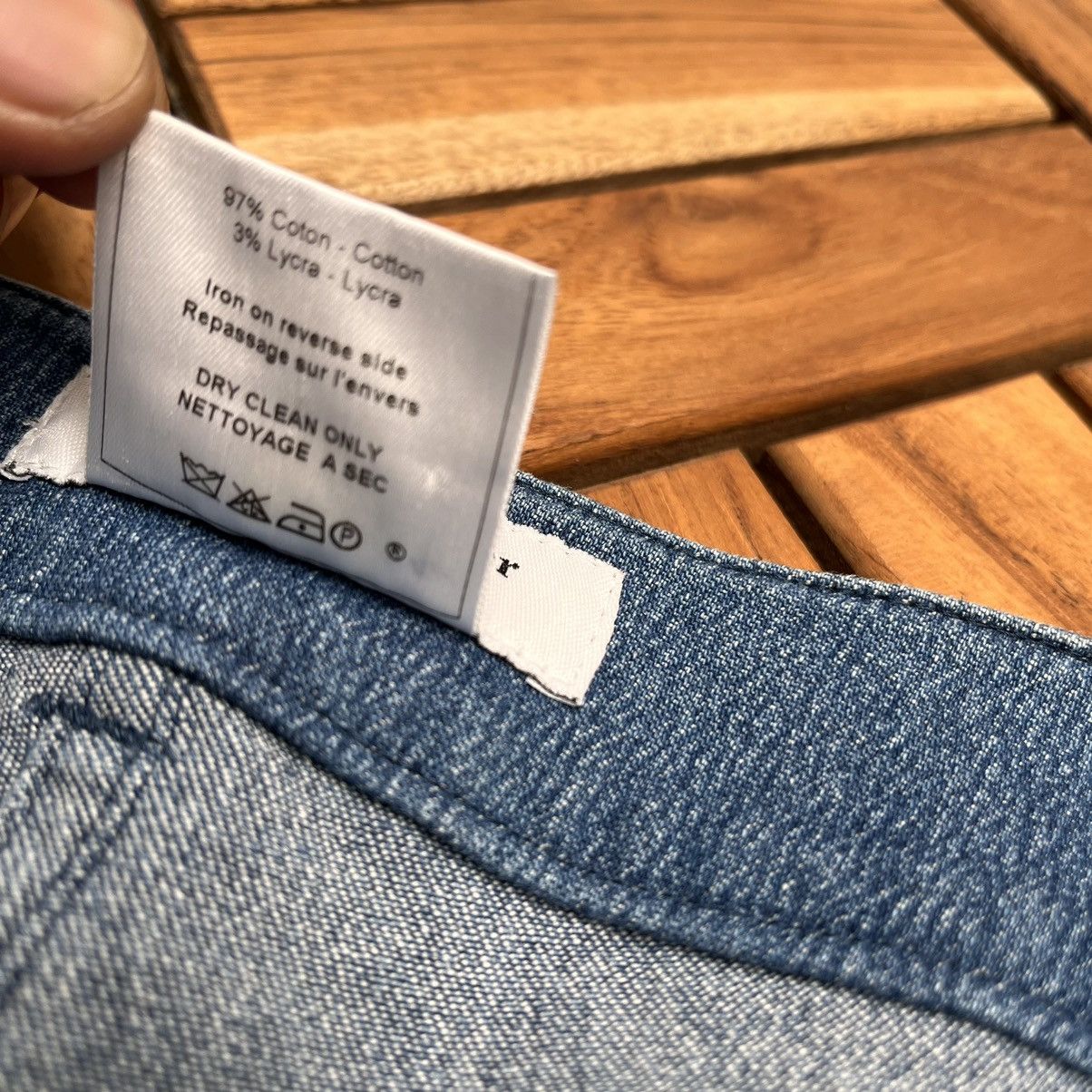 Christian Dior Monsieur Christian Dior Stretch denim with inner leg racing stripe Size 27" / US 4 / IT 40 - 6 Thumbnail