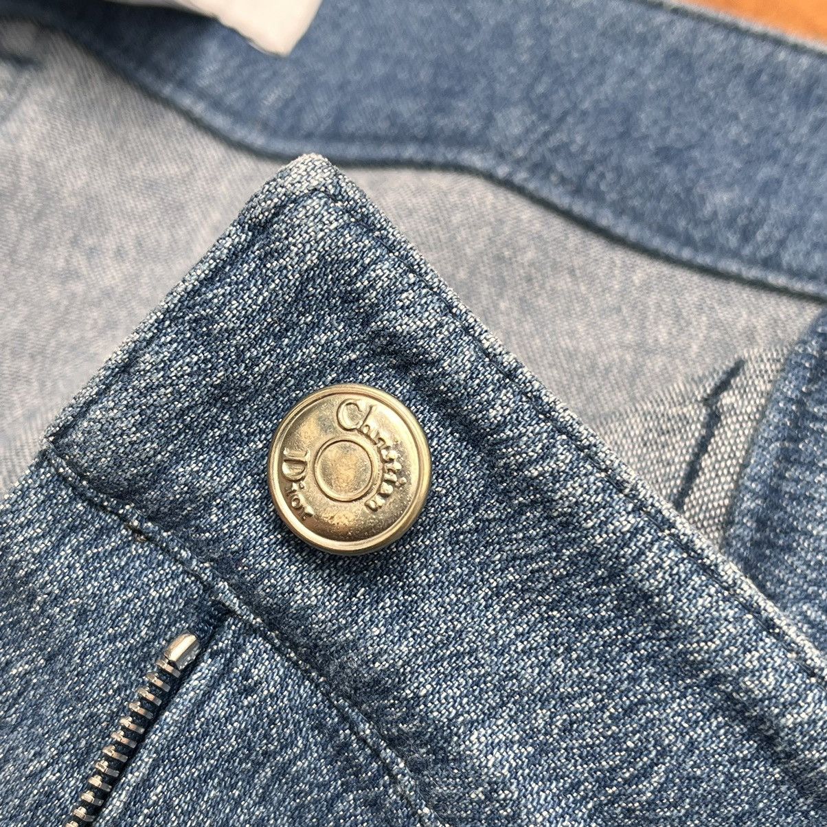Christian Dior Monsieur Christian Dior Stretch denim with inner leg racing stripe Size 27" / US 4 / IT 40 - 10 Thumbnail