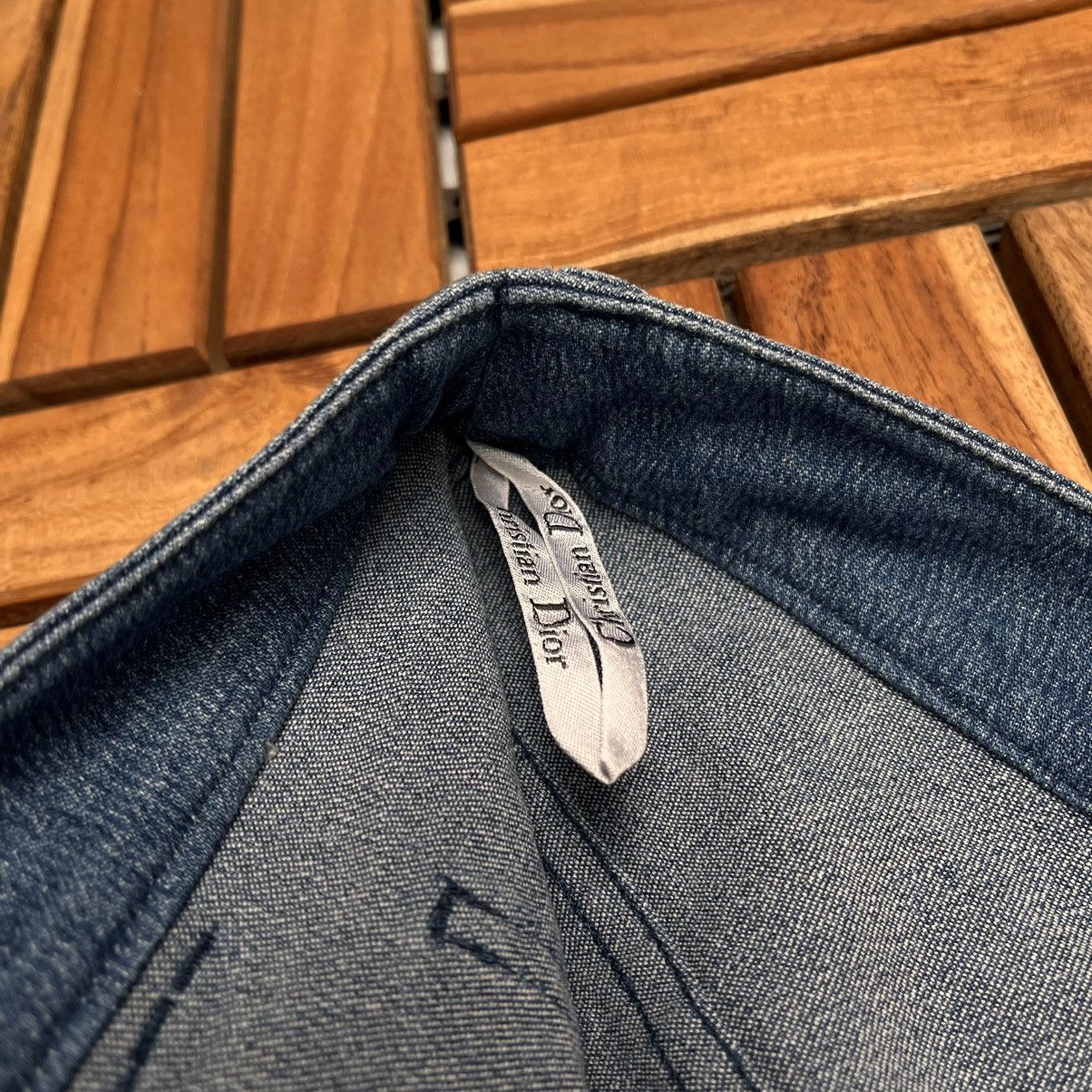 Christian Dior Monsieur Christian Dior Stretch denim with inner leg racing stripe Size 27" / US 4 / IT 40 - 7 Thumbnail