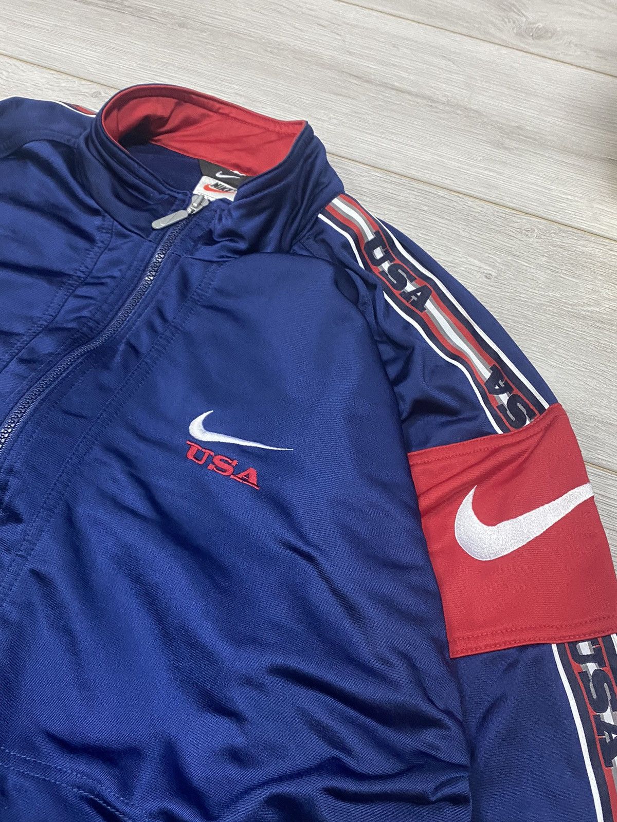 Nike Nike USA vintage track jacket Size US M / EU 48-50 / 2 - 4 Thumbnail