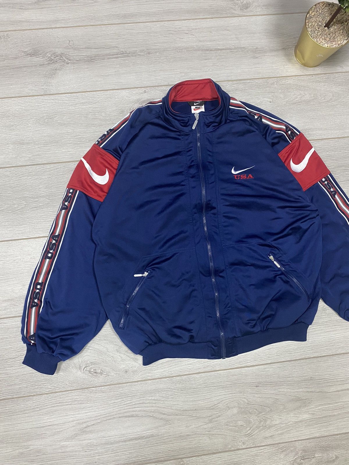 Nike Nike USA vintage track jacket Size US M / EU 48-50 / 2 - 3 Thumbnail