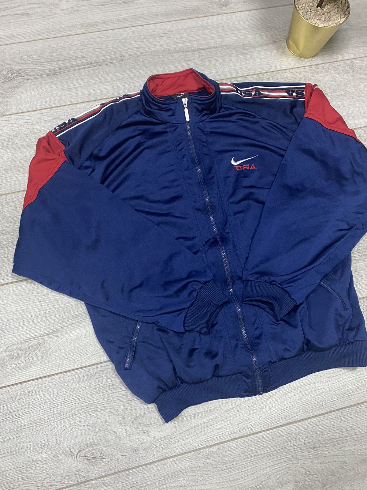 Nike Nike USA vintage track jacket Size US M / EU 48-50 / 2 - 7 Thumbnail