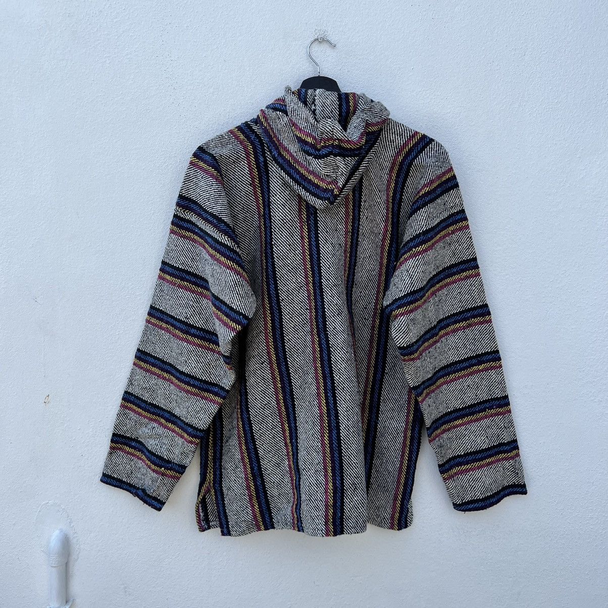 Japanese Brand VINTAGE SAN PATRICIO HOODIE NOVAJO STRIPED DESIGN Size US L / EU 52-54 / 3 - 8 Thumbnail