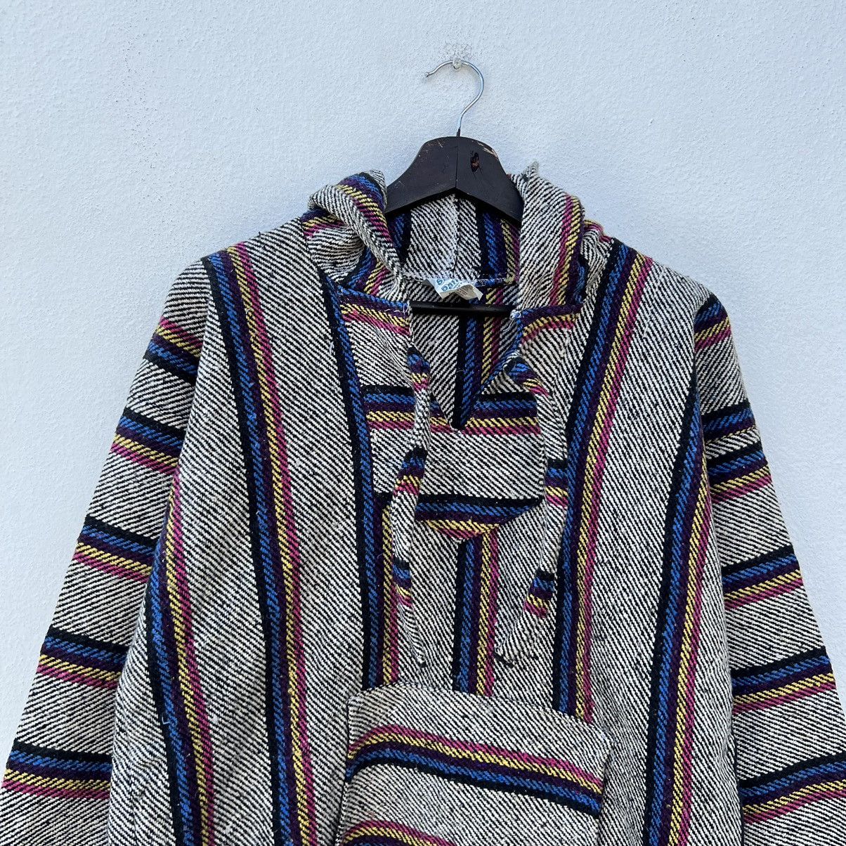 Japanese Brand VINTAGE SAN PATRICIO HOODIE NOVAJO STRIPED DESIGN Size US L / EU 52-54 / 3 - 3 Thumbnail