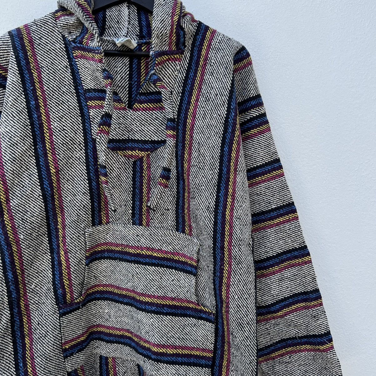 Japanese Brand VINTAGE SAN PATRICIO HOODIE NOVAJO STRIPED DESIGN Size US L / EU 52-54 / 3 - 5 Thumbnail