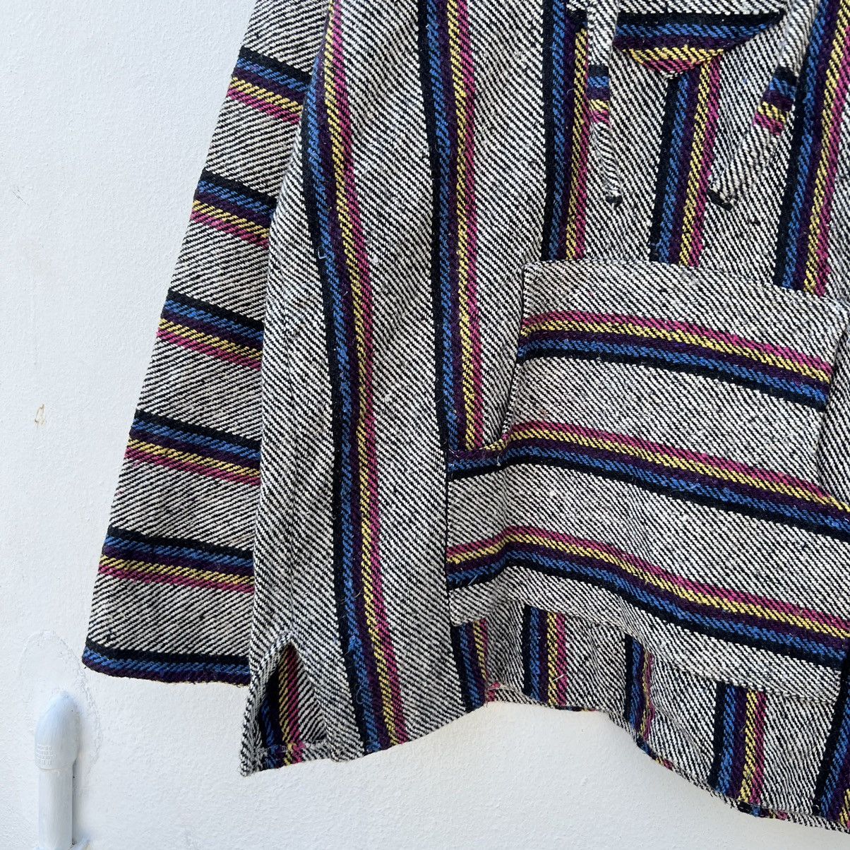 Japanese Brand VINTAGE SAN PATRICIO HOODIE NOVAJO STRIPED DESIGN Size US L / EU 52-54 / 3 - 4 Thumbnail