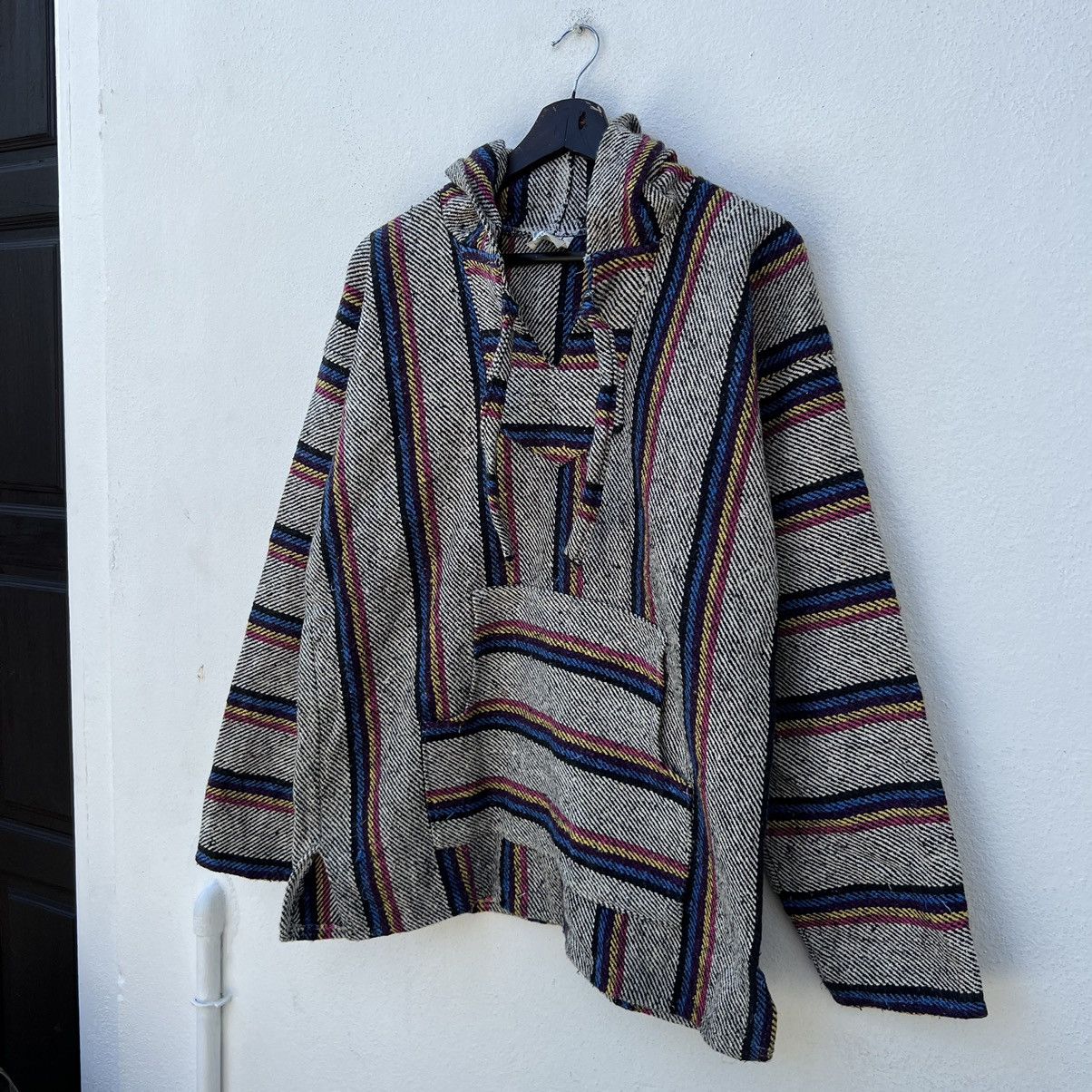 Japanese Brand VINTAGE SAN PATRICIO HOODIE NOVAJO STRIPED DESIGN Size US L / EU 52-54 / 3 - 2 Thumbnail