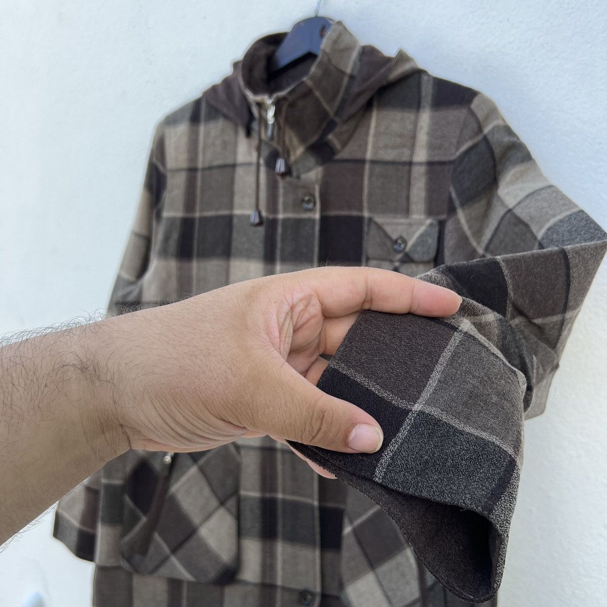 Japanese Brand VINTAGE K FEMME UN DELECE TISSOS TARTAN DESIGN JACKET Size US M / EU 48-50 / 2 - 5 Thumbnail