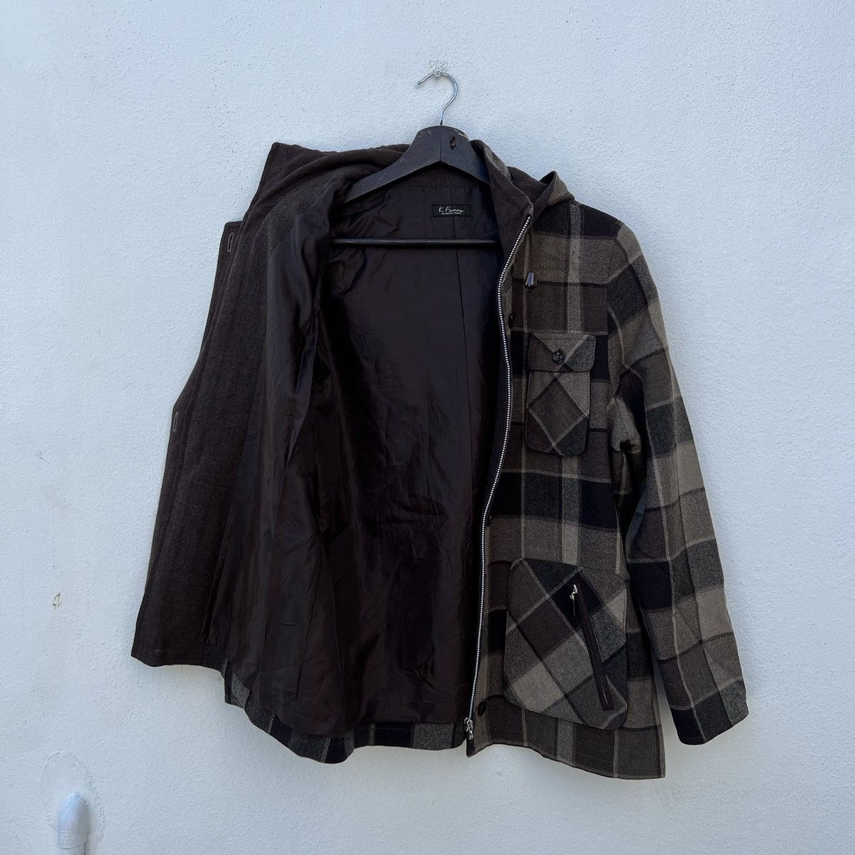 Japanese Brand VINTAGE K FEMME UN DELECE TISSOS TARTAN DESIGN JACKET Size US M / EU 48-50 / 2 - 10 Thumbnail