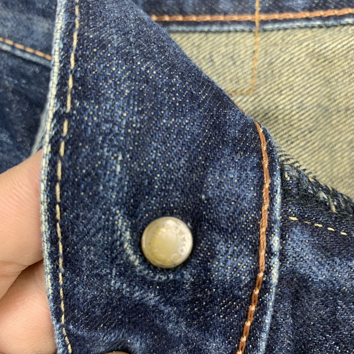 Vintage Edwin Dark Blue Denim Faded Jeans