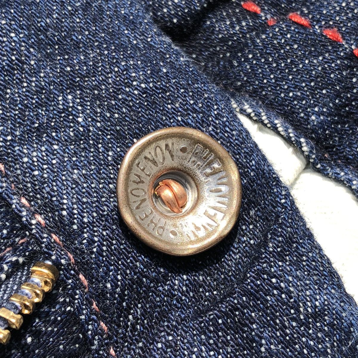 Japanese Brand × PHENOMENON Phenomenon Indigo Blue Denim Wabash Size US 30 / EU 46 - 14 Thumbnail