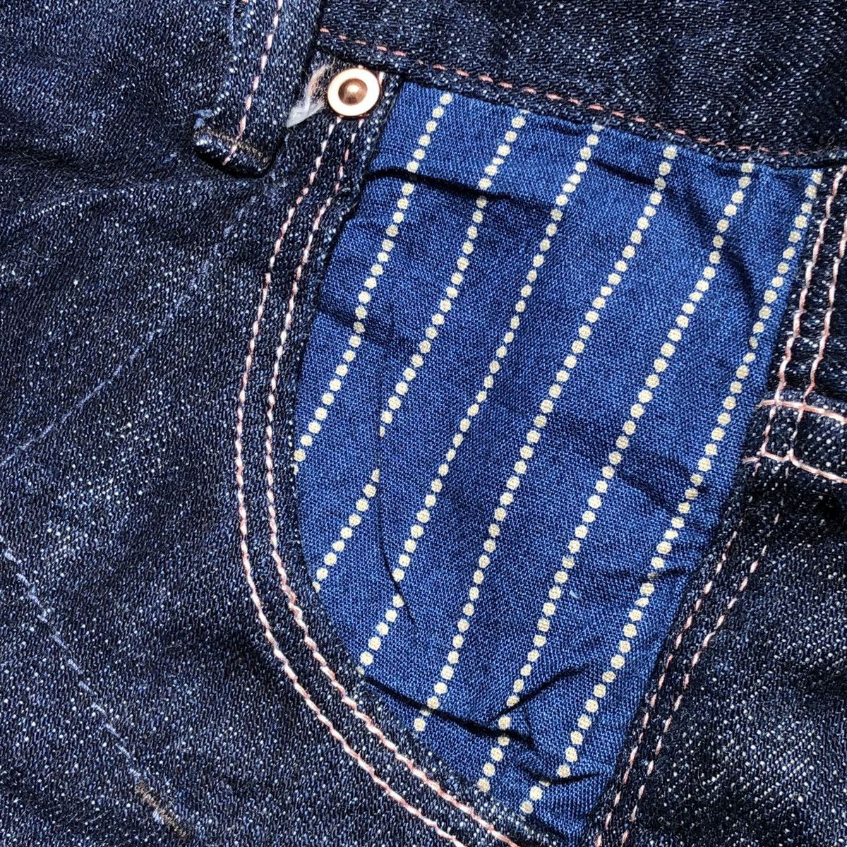 Japanese Brand × PHENOMENON Phenomenon Indigo Blue Denim Wabash Size US 30 / EU 46 - 6 Thumbnail
