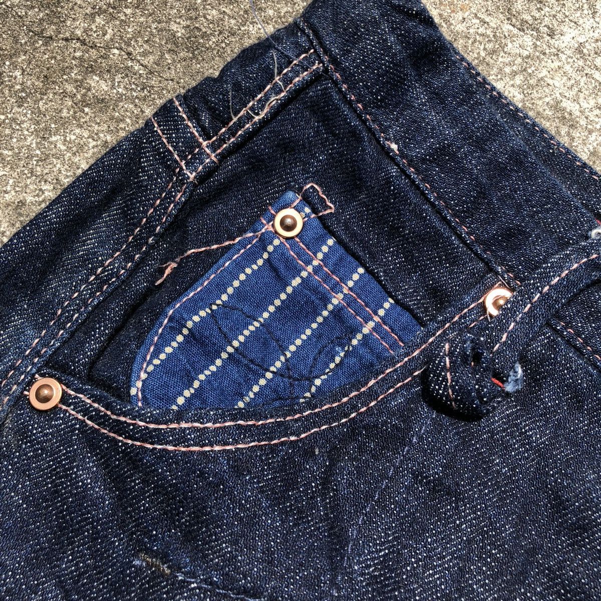 Japanese Brand × PHENOMENON Phenomenon Indigo Blue Denim Wabash Size US 30 / EU 46 - 5 Thumbnail