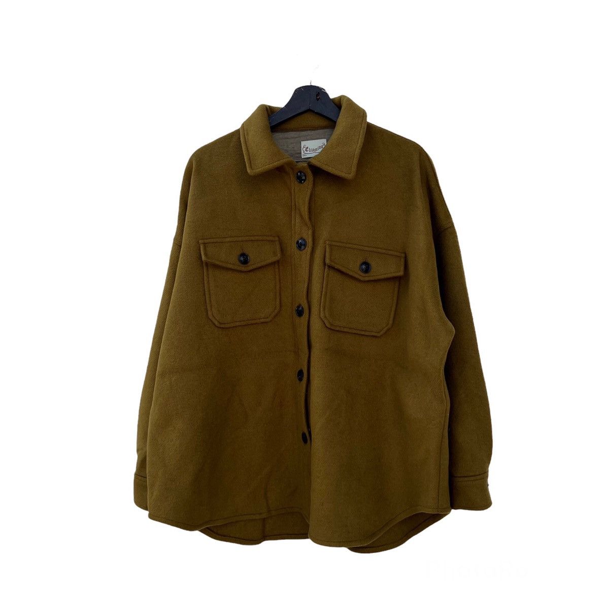 Japanese Brand VINTAGE ELCAMINO JAPAN WOOL CARGO BUTTON JACKET Size US L / EU 52-54 / 3 - 1 Thumbnail