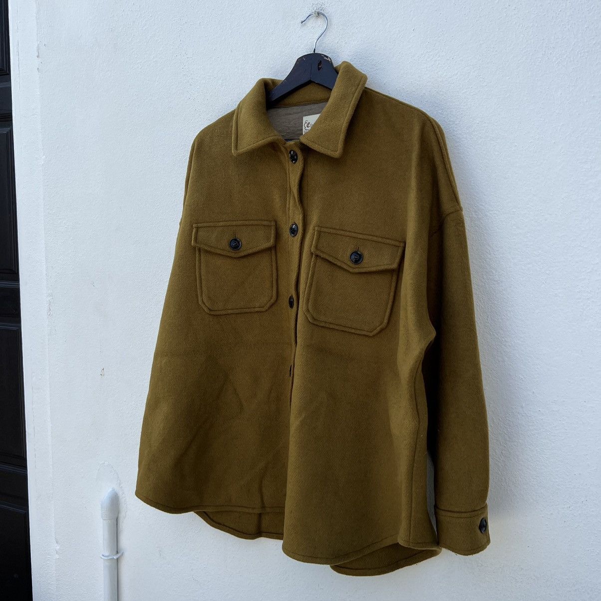 Japanese Brand VINTAGE ELCAMINO JAPAN WOOL CARGO BUTTON JACKET Size US L / EU 52-54 / 3 - 2 Thumbnail