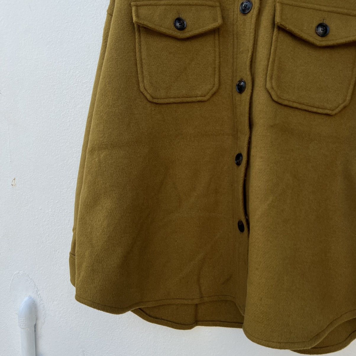 Japanese Brand VINTAGE ELCAMINO JAPAN WOOL CARGO BUTTON JACKET Size US L / EU 52-54 / 3 - 4 Thumbnail