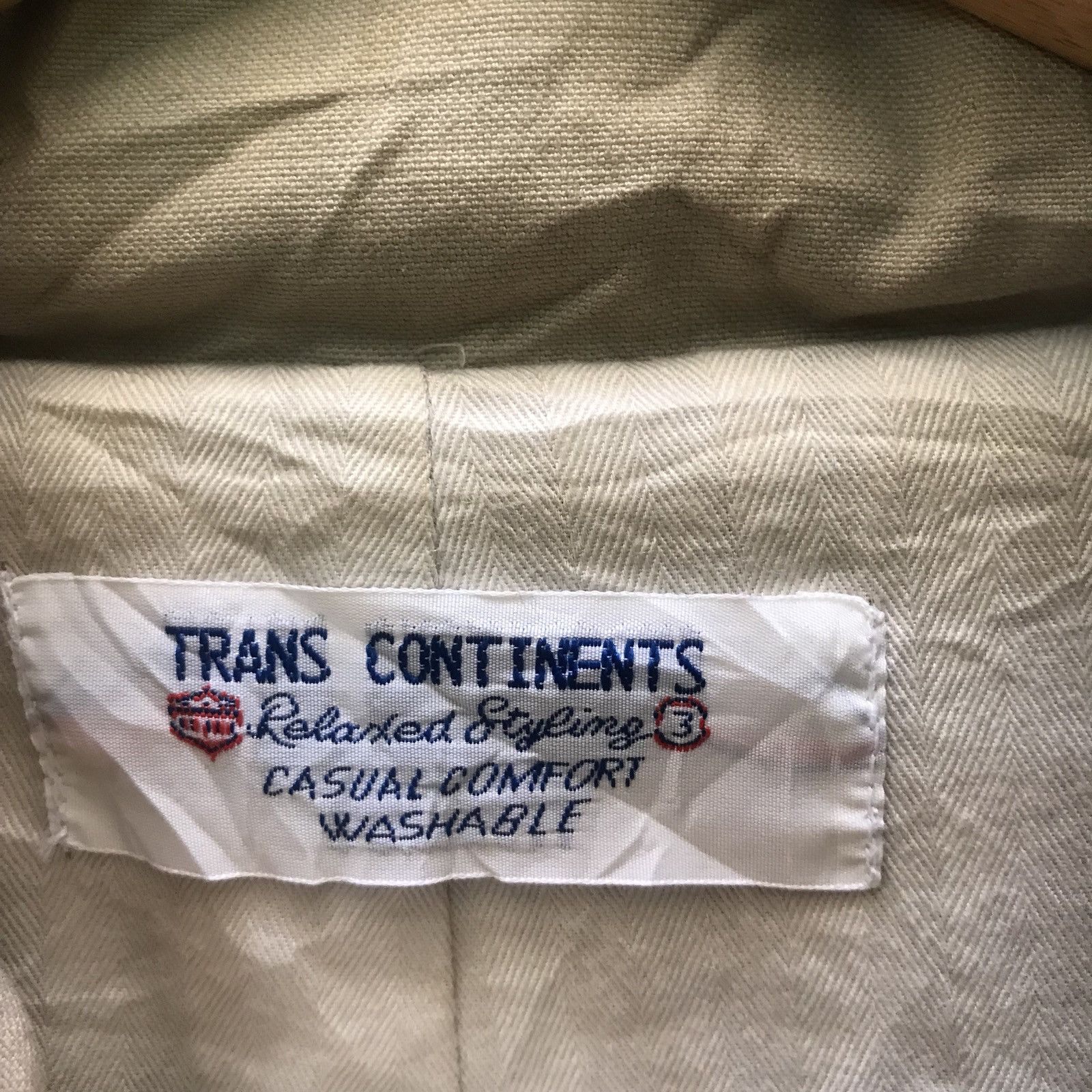 Japanese Brand 🔥💢 Tran Continents Casual Comfort Washable Military Size US L / EU 52-54 / 3 - 8 Thumbnail