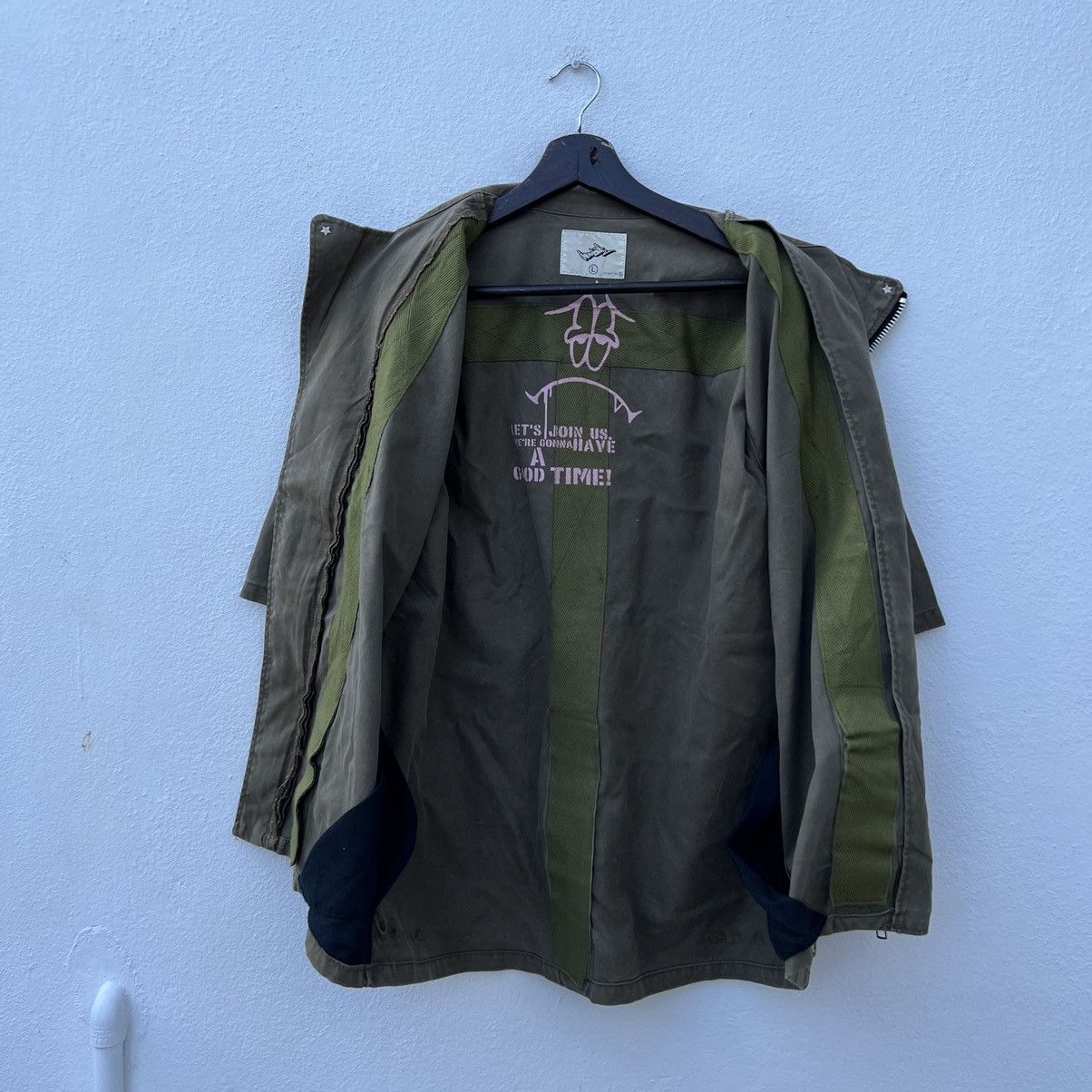 Japanese Brand SHORT SLEEVE LIGHT JACKET DOARAT INC PUNK STYLE Size US L / EU 52-54 / 3 - 12 Thumbnail