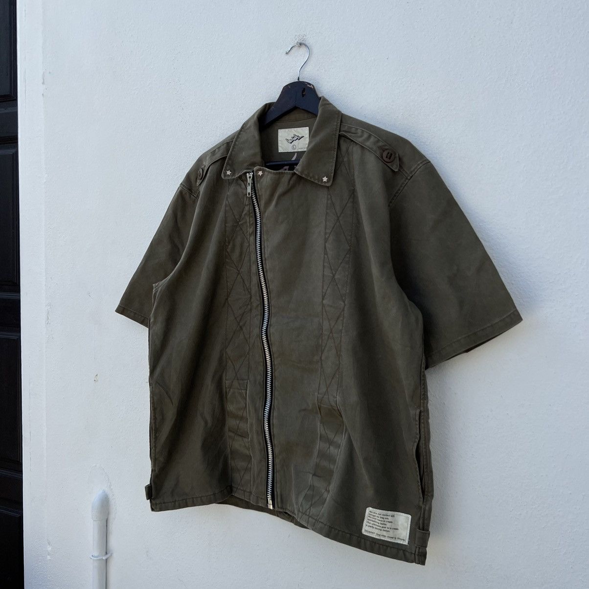 Japanese Brand SHORT SLEEVE LIGHT JACKET DOARAT INC PUNK STYLE Size US L / EU 52-54 / 3 - 2 Thumbnail