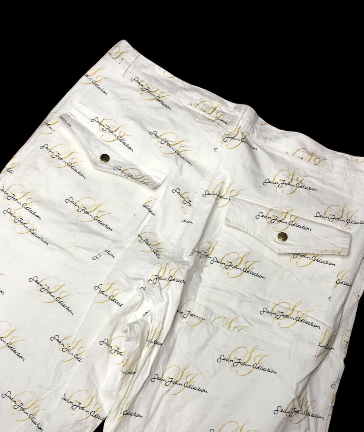 Fubu × Sean John × Vintage Vintage 90s Sean John Collection Monogram Size US 38 / EU 54 - 4 Thumbnail