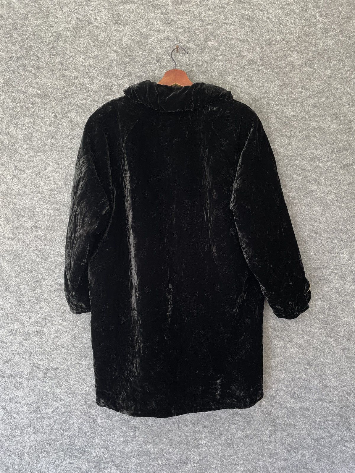 Paoloni FRANCA V PAOLONI VELVET LONG JACKET Size L / US 10 / IT 46 - 3 Thumbnail