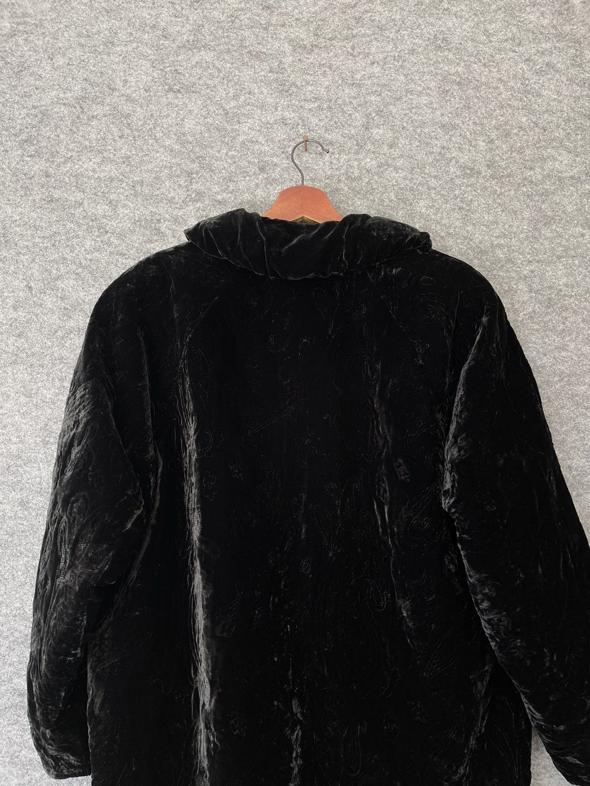 Paoloni FRANCA V PAOLONI VELVET LONG JACKET Size L / US 10 / IT 46 - 4 Thumbnail