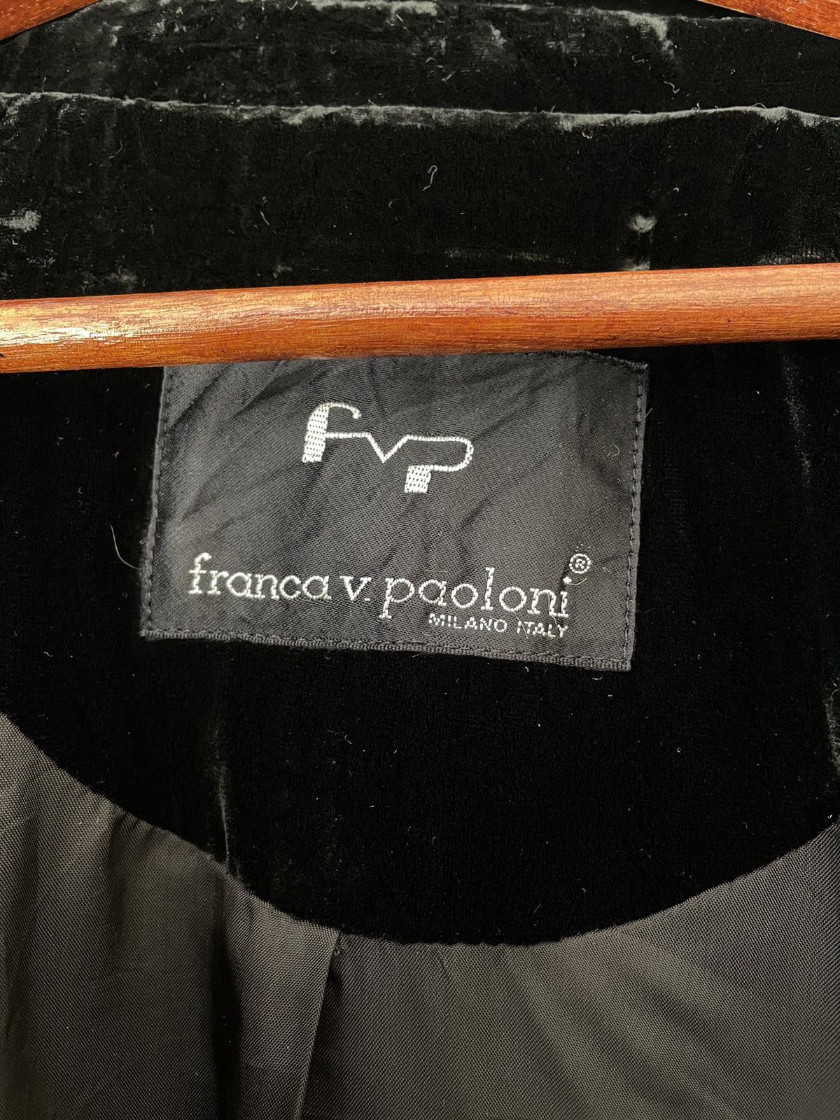 Paoloni FRANCA V PAOLONI VELVET LONG JACKET Size L / US 10 / IT 46 - 6 Thumbnail