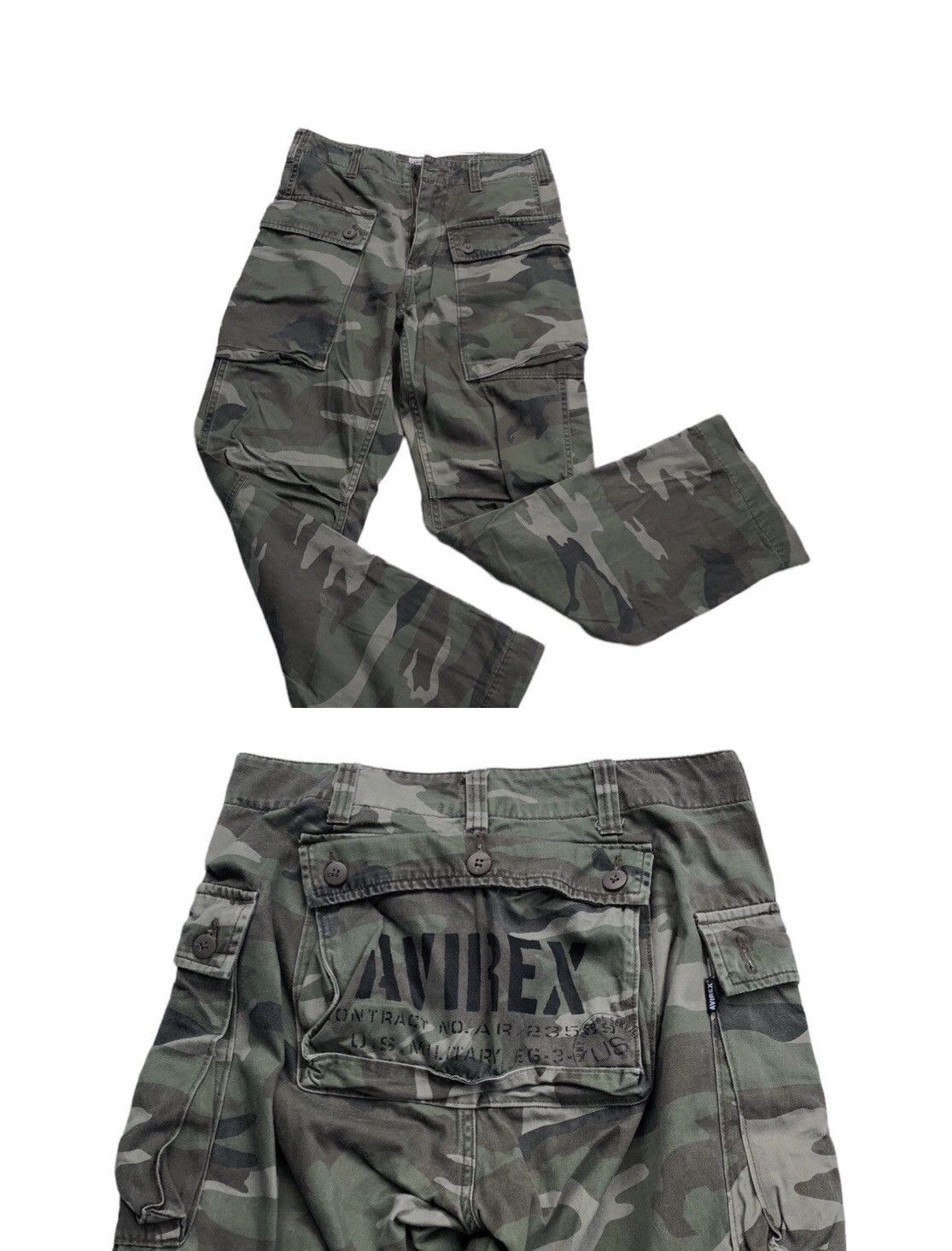 Avirex Monkey Pants Avirex Camouflage Size US 31 - 1 Thumbnail