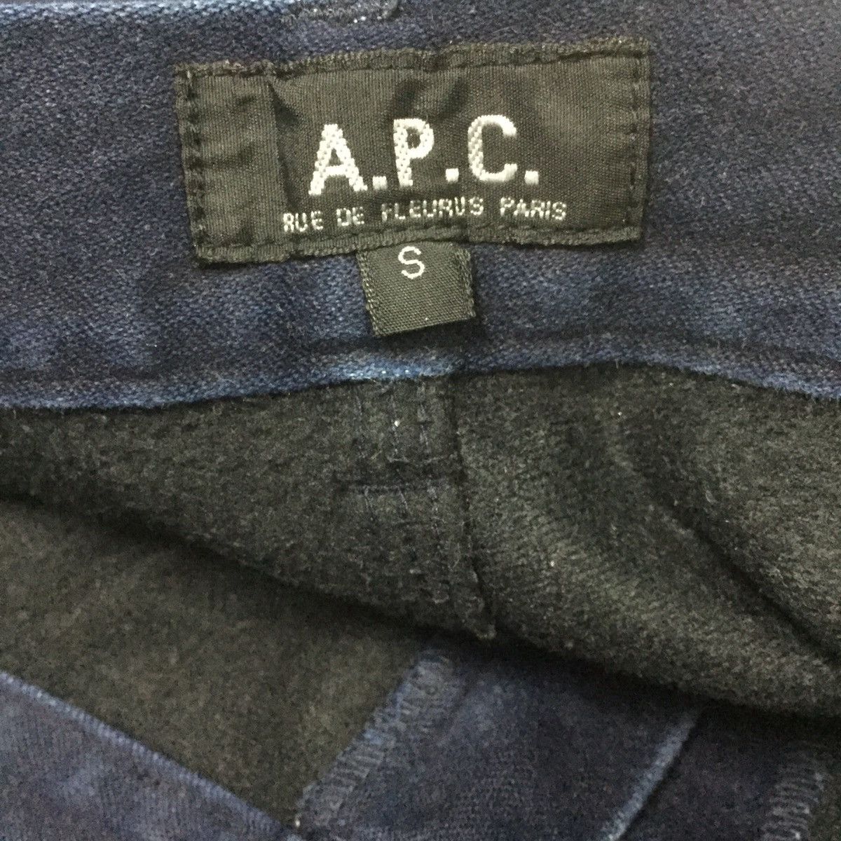 A.P.C. × Designer × Vintage Vintage90s APC fall/winter 1999 jeans lining 100% polyester Size US 30 / EU 46 - 5 Thumbnail
