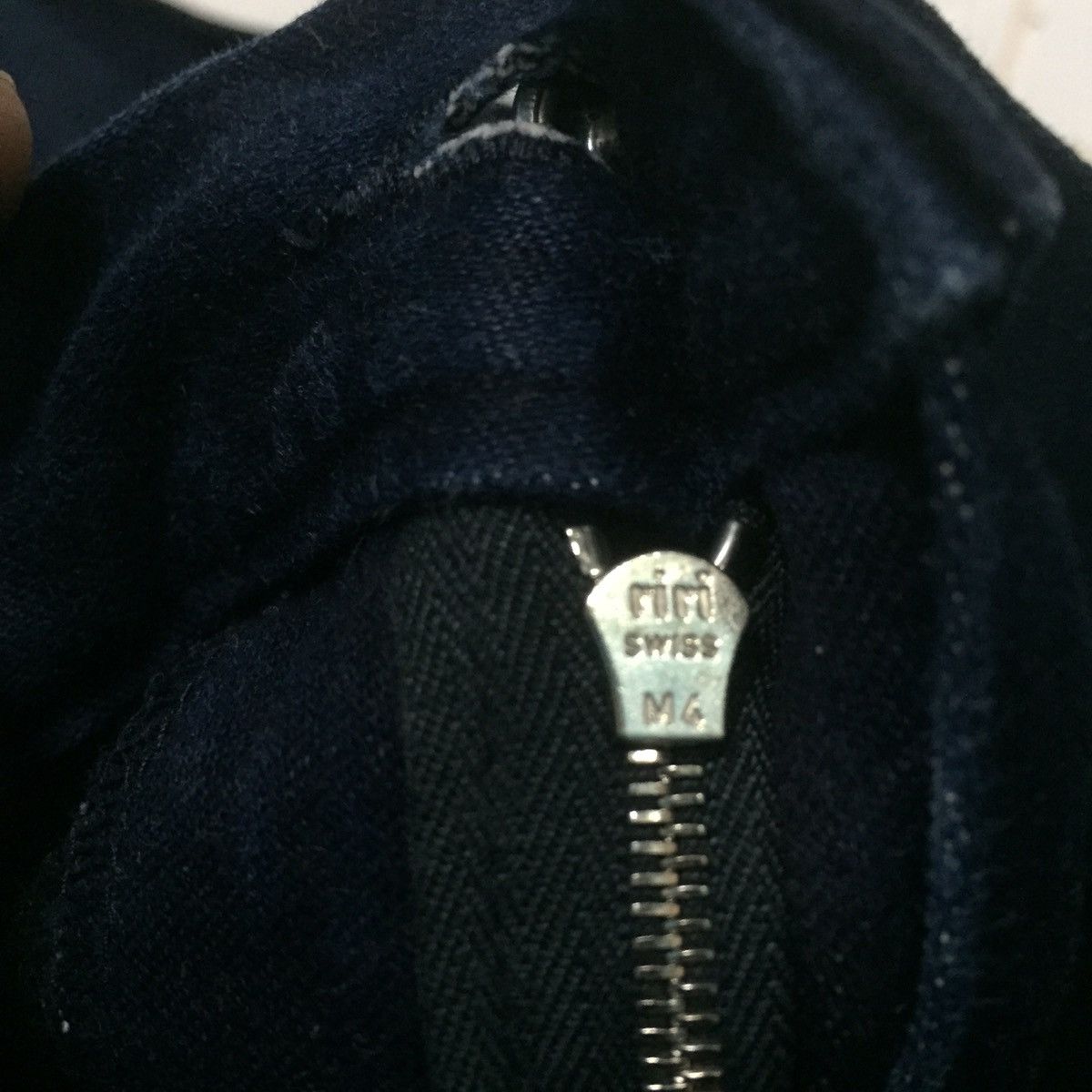 A.P.C. × Designer × Vintage Vintage90s APC fall/winter 1999 jeans lining 100% polyester Size US 30 / EU 46 - 8 Thumbnail