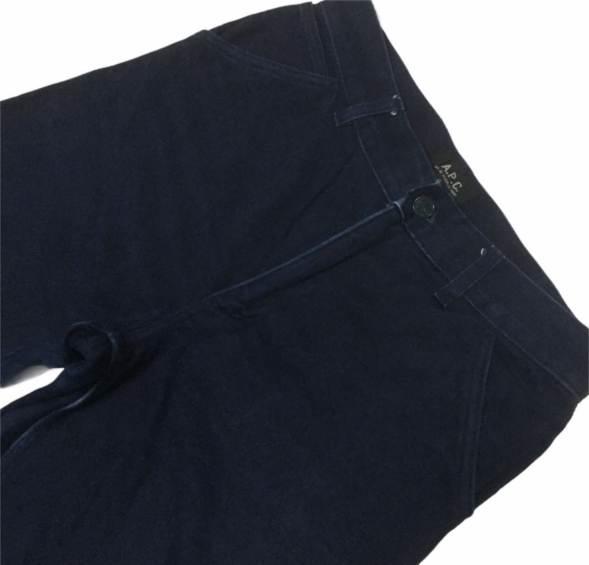A.P.C. × Designer × Vintage Vintage90s APC fall/winter 1999 jeans lining 100% polyester Size US 30 / EU 46 - 1 Thumbnail