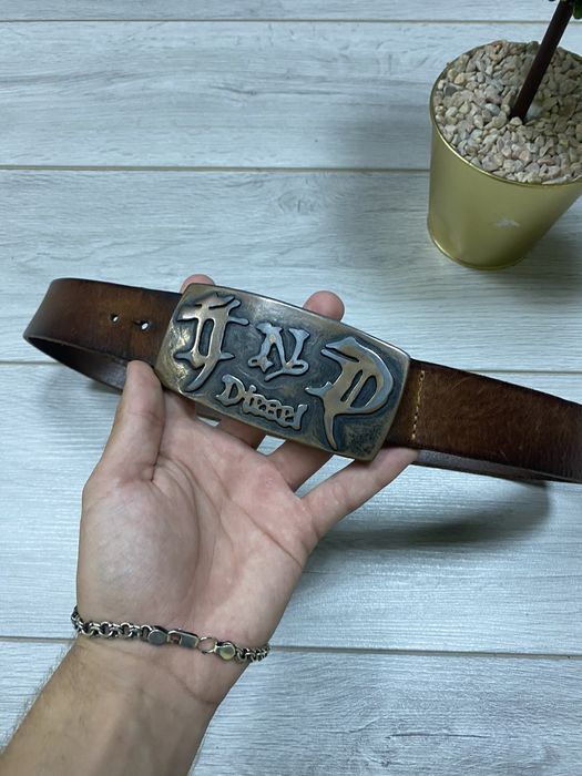 Diesel Diesel vintage leather belt Italy | Grailed