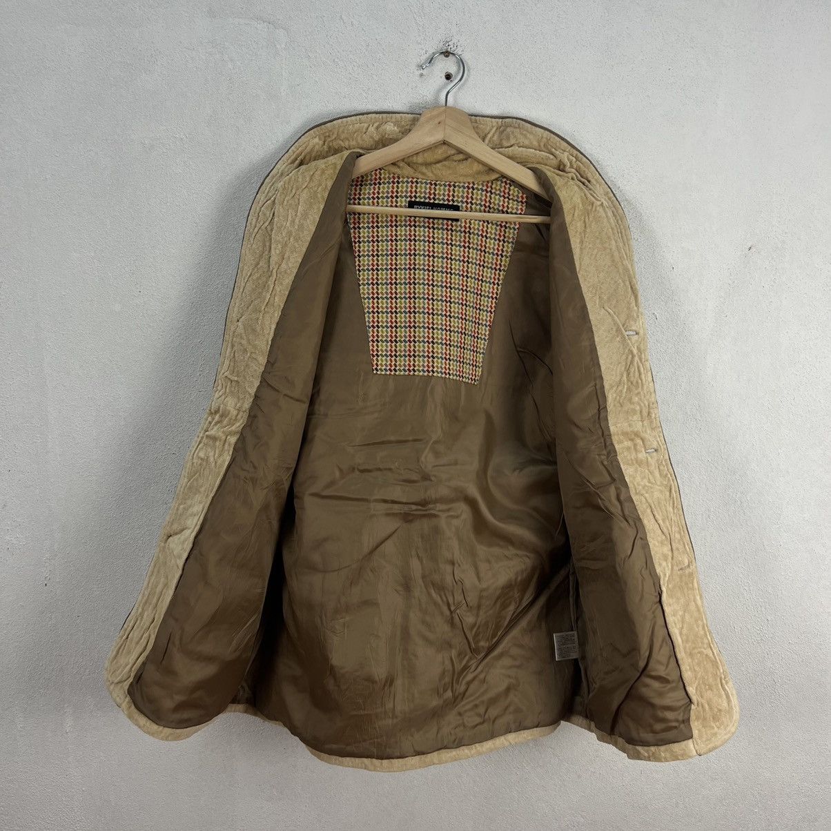 Japanese Brand VINTAGE RYKIEL HOMME PYJAMAS VEST TARTAN DESIGN LINING Size US M / EU 48-50 / 2 - 8 Thumbnail