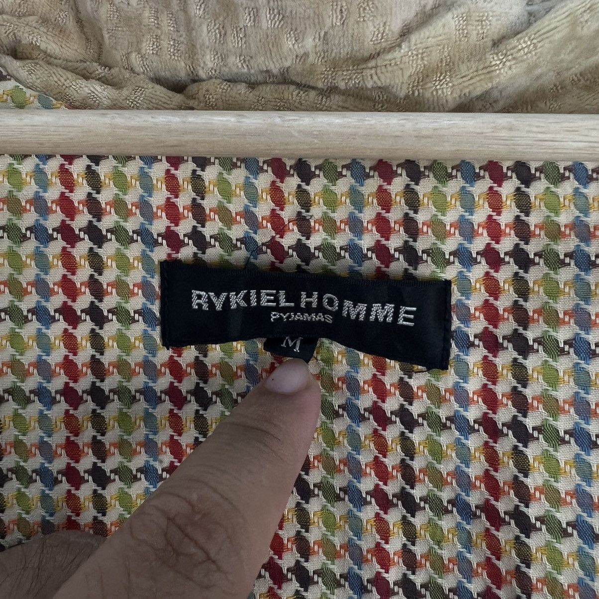 Japanese Brand VINTAGE RYKIEL HOMME PYJAMAS VEST TARTAN DESIGN LINING Size US M / EU 48-50 / 2 - 11 Thumbnail