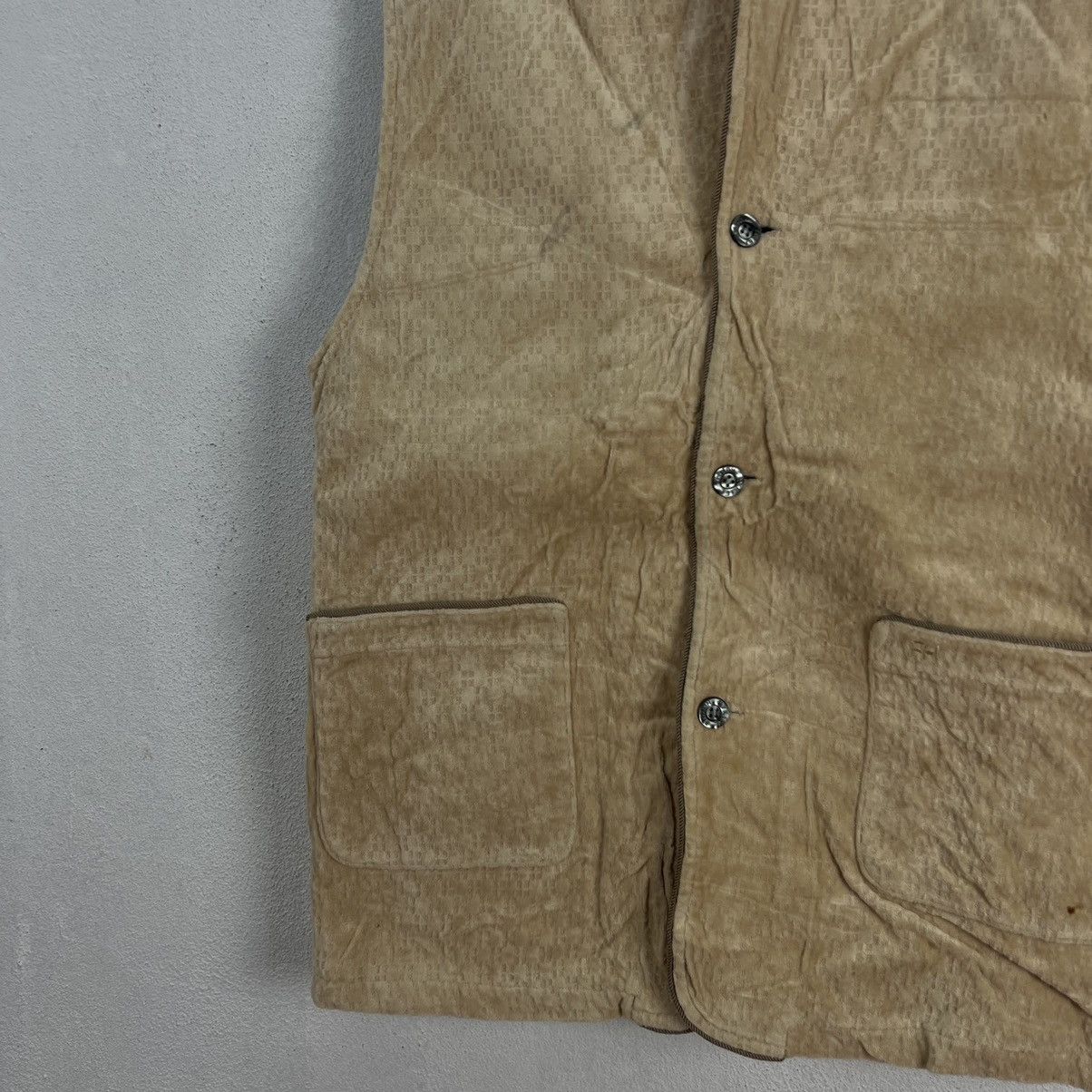 Japanese Brand VINTAGE RYKIEL HOMME PYJAMAS VEST TARTAN DESIGN LINING Size US M / EU 48-50 / 2 - 4 Thumbnail