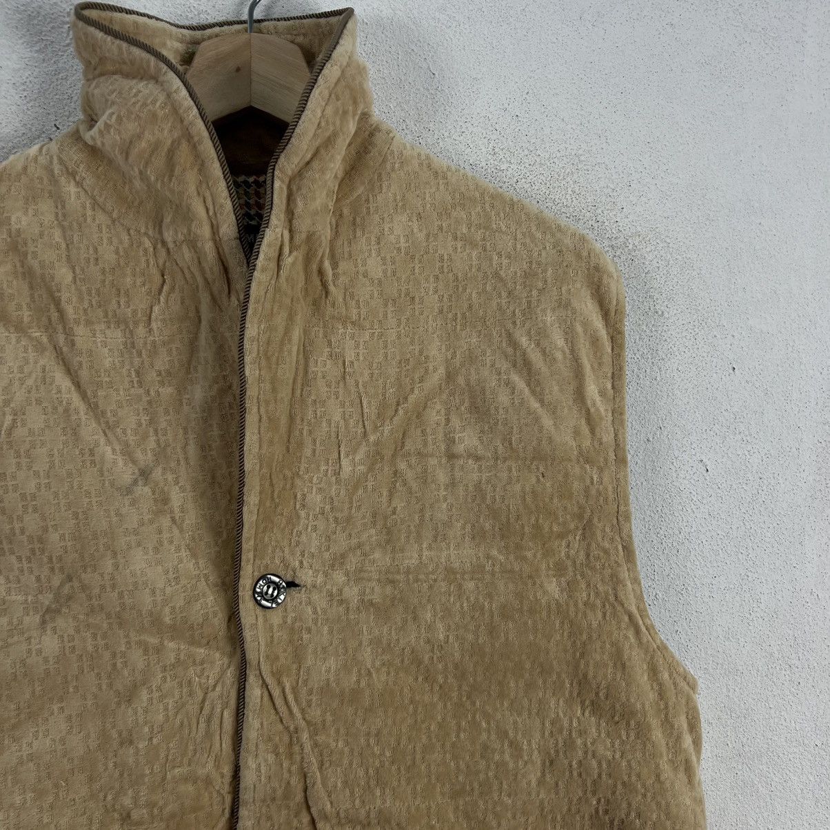 Japanese Brand VINTAGE RYKIEL HOMME PYJAMAS VEST TARTAN DESIGN LINING Size US M / EU 48-50 / 2 - 5 Thumbnail