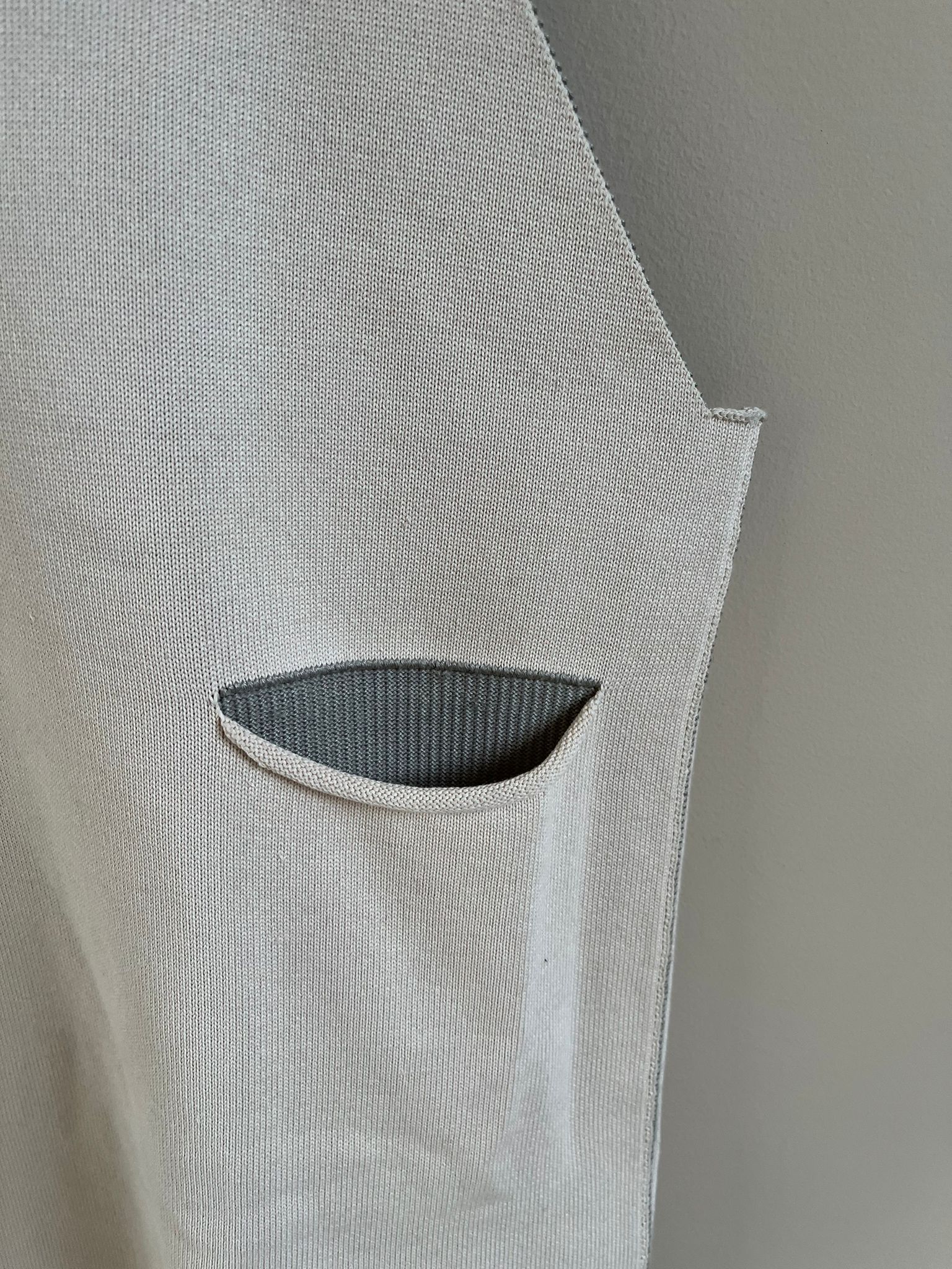 Rick Owens FW18 Long Sleeveless Knit in Natural Size US M / EU 48-50 / 2 - 10 Thumbnail