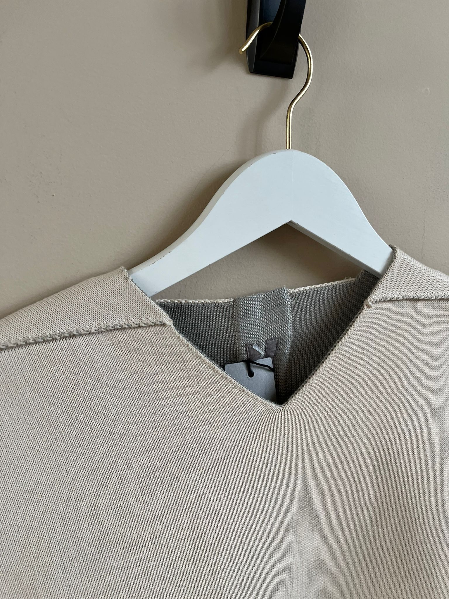 Rick Owens FW18 Long Sleeveless Knit in Natural Size US M / EU 48-50 / 2 - 5 Thumbnail